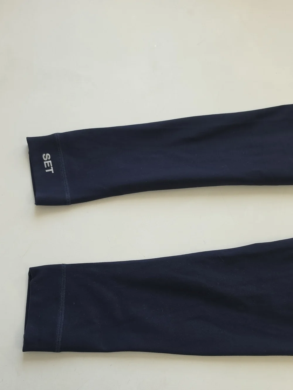 SET ACTIVE Navy Sports Bra and Legging Set